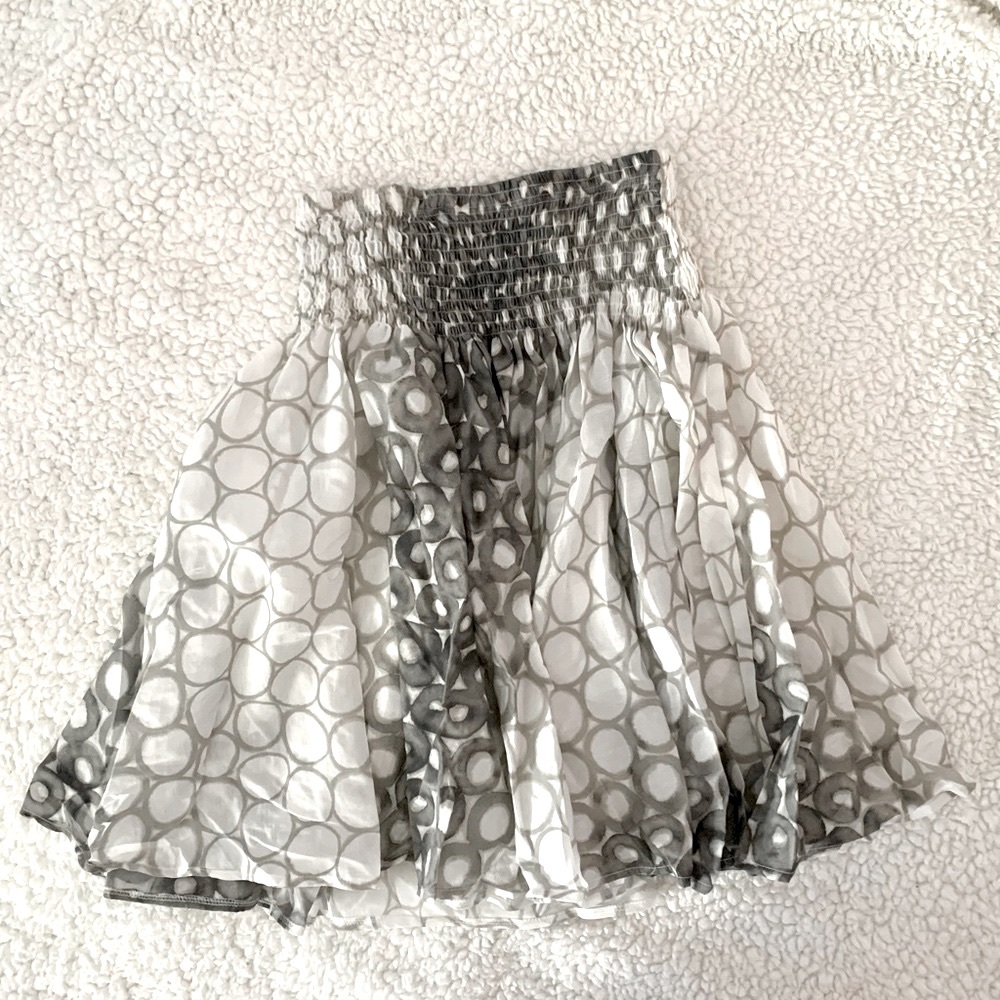 Vintage Mini-Skirt, elastic band ⚪️⚫️⚪️